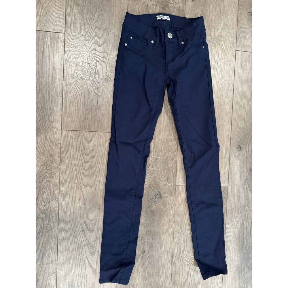 Womens YMI Hyper Stretch Pants In Navy Blue Size Extra Small/XS